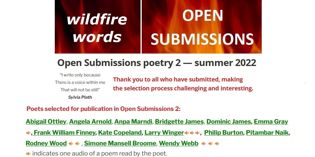 open submissions 12 Sept